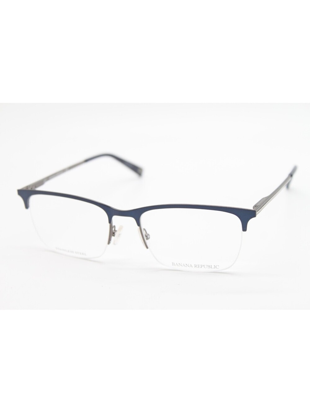 NEW BANANA REPUBLIC NED KU0 BLUE GREY AUTHENTIC EYEGLASSES 53-18